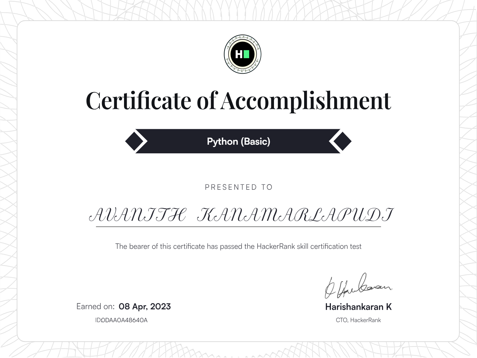 Download Certificate 1